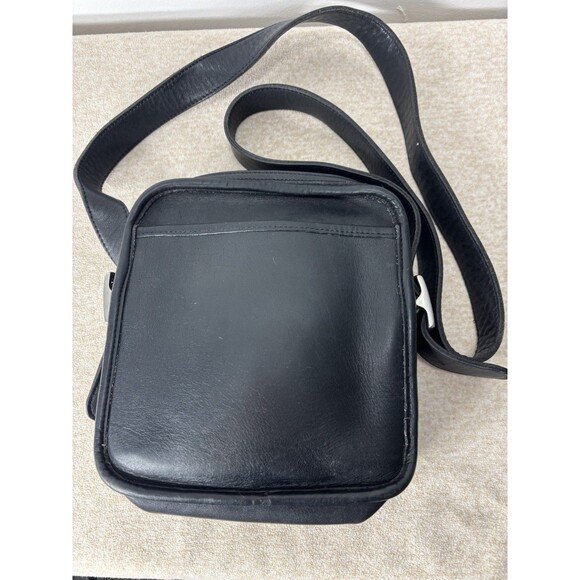 VTG Coach 9817 Leather Camera Crossbody Double Zip...